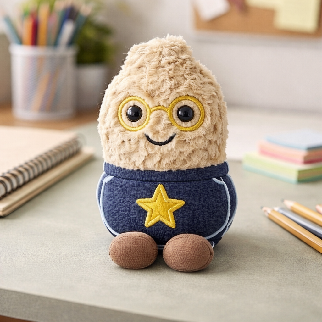 Jellycat Amuseable Peanut Star Student