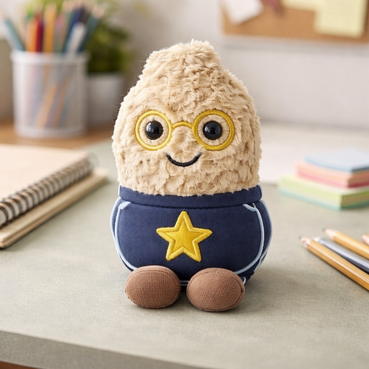 Jellycat Amuseable Peanut Star Student