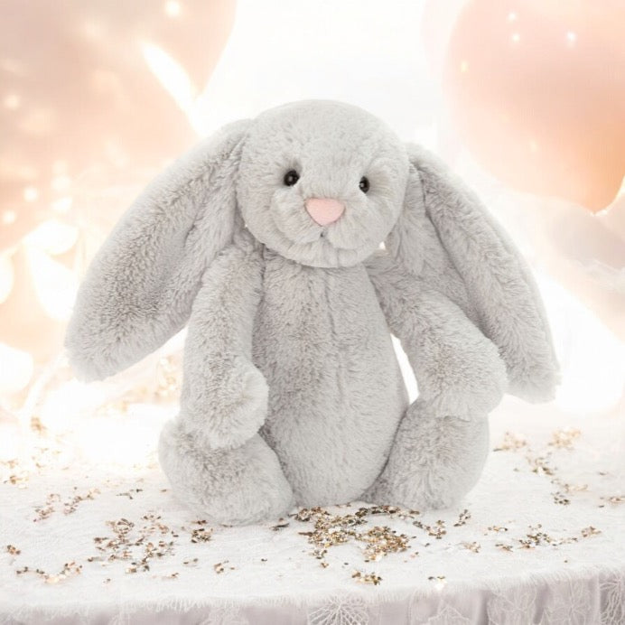 Jellycat Bashful Silver (Grey) Bunny Big