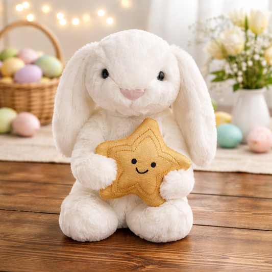 Jellycat Cream Bunny with Star