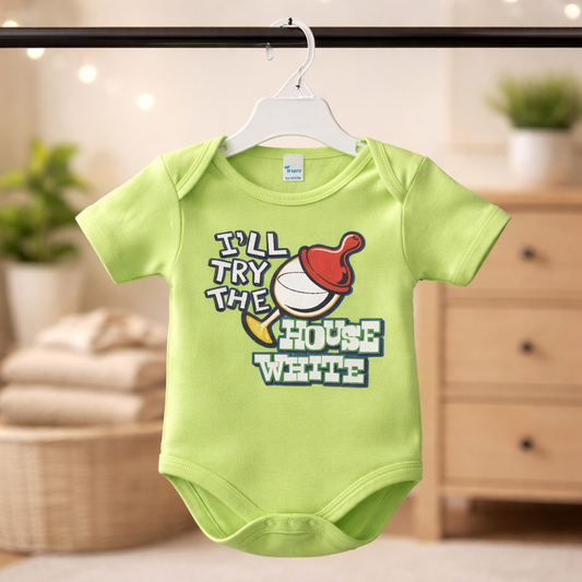 Baby Onsies I'll Take the House White