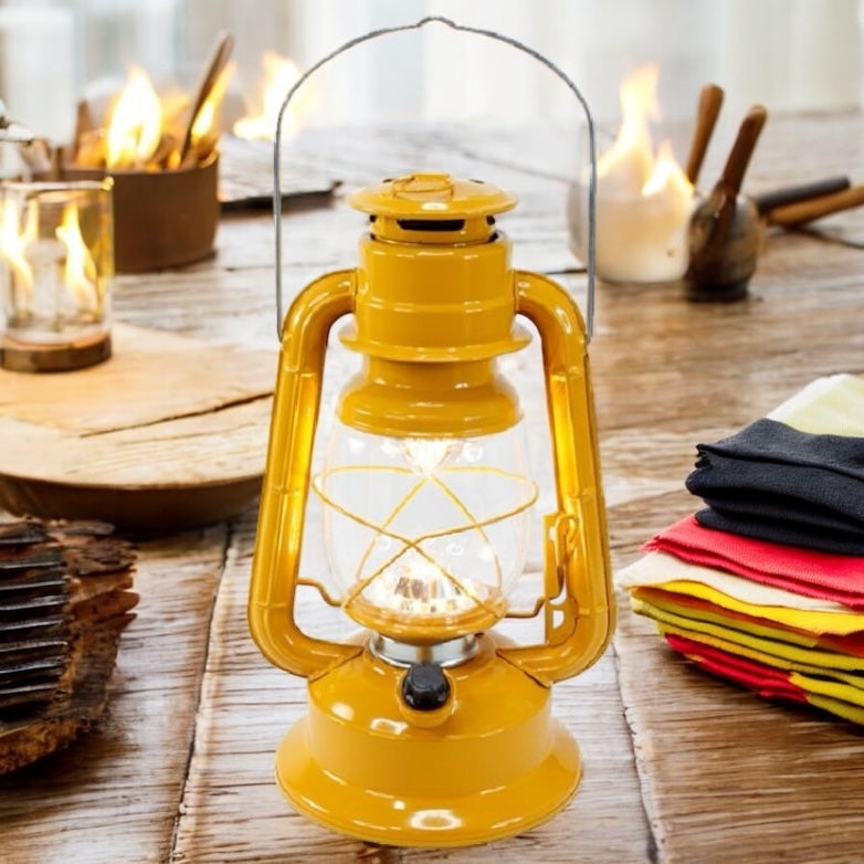 Old Fashioned Lantern Yellow