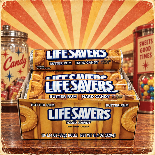 Best Seller! Old Fashioned Butter Rum Life Savers