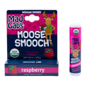 Moose Smooch Lip Balm Raspberry