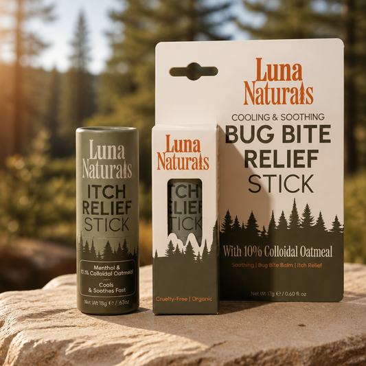 Natural Bug Bite Relief Stick Anti-Itch Menthol