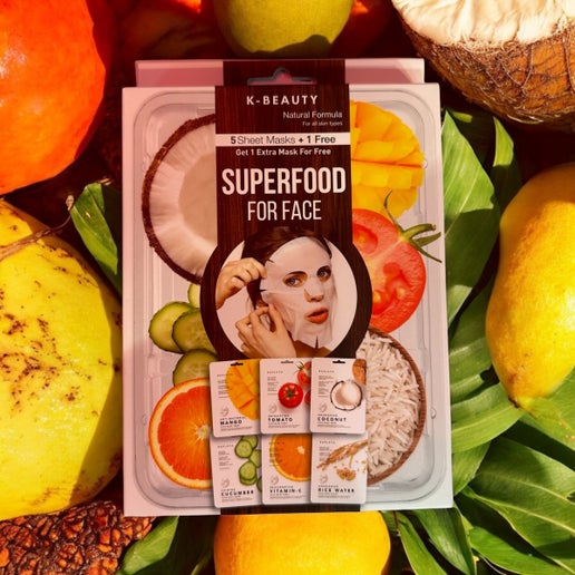 Superfood Face Mask Set 6 Pack
