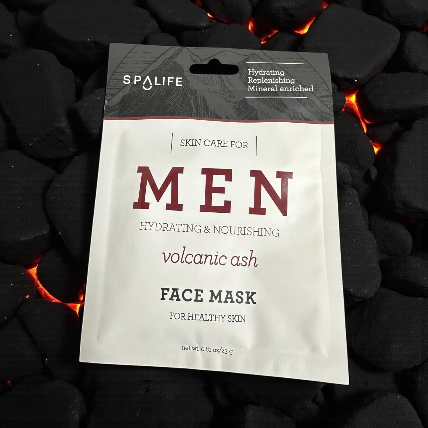 Men Spalife Volcanic Facial Mask
