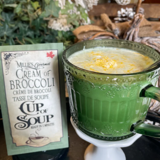 Millies Gourmet Cup of Soup Cream of Broccoli