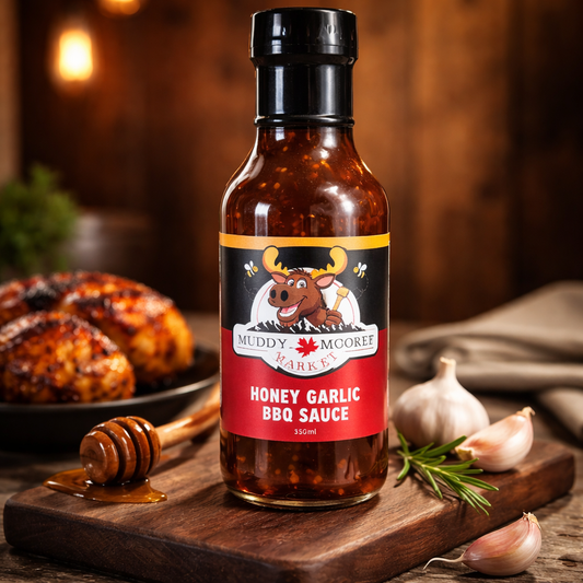 Muddy Moose Market Honey Garlic BBQ Sauce