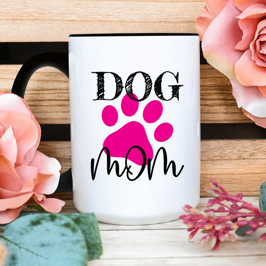Funny Coffee Mug Dog Mom
