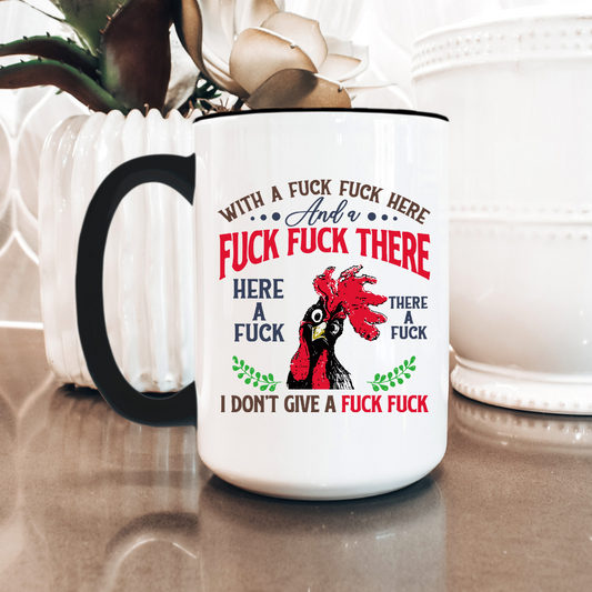 Funny Coffee Mug Here a F There an F