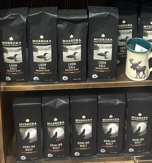 Muskoka Coffee Medium Dark Howling Wolf 454g