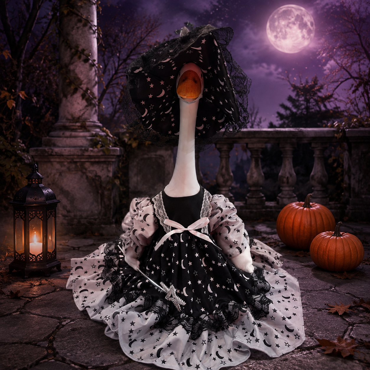Porch Goose Outfit Witch #1