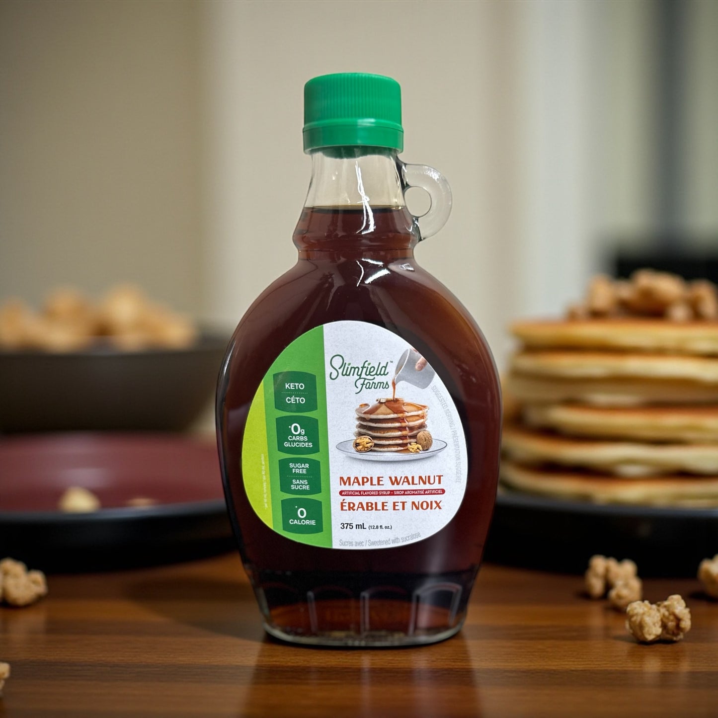 Sugar Free Pancake Syrup Maple Walnut