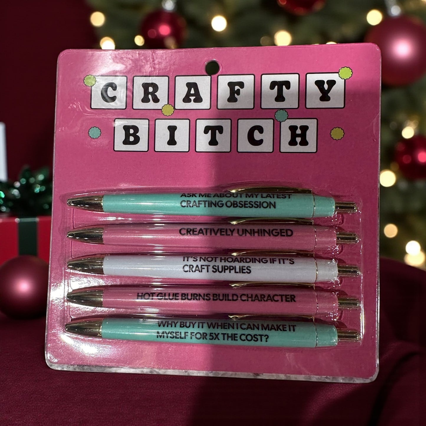 Fun Club Crafty Bitch Pen Set