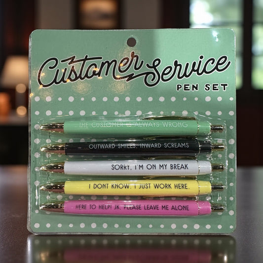 Fun Club Customer Service Pen Set