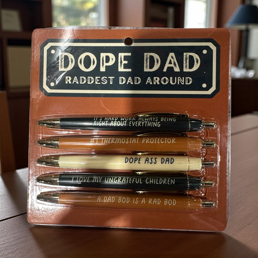 Fun Club Dope Dad Pen Set