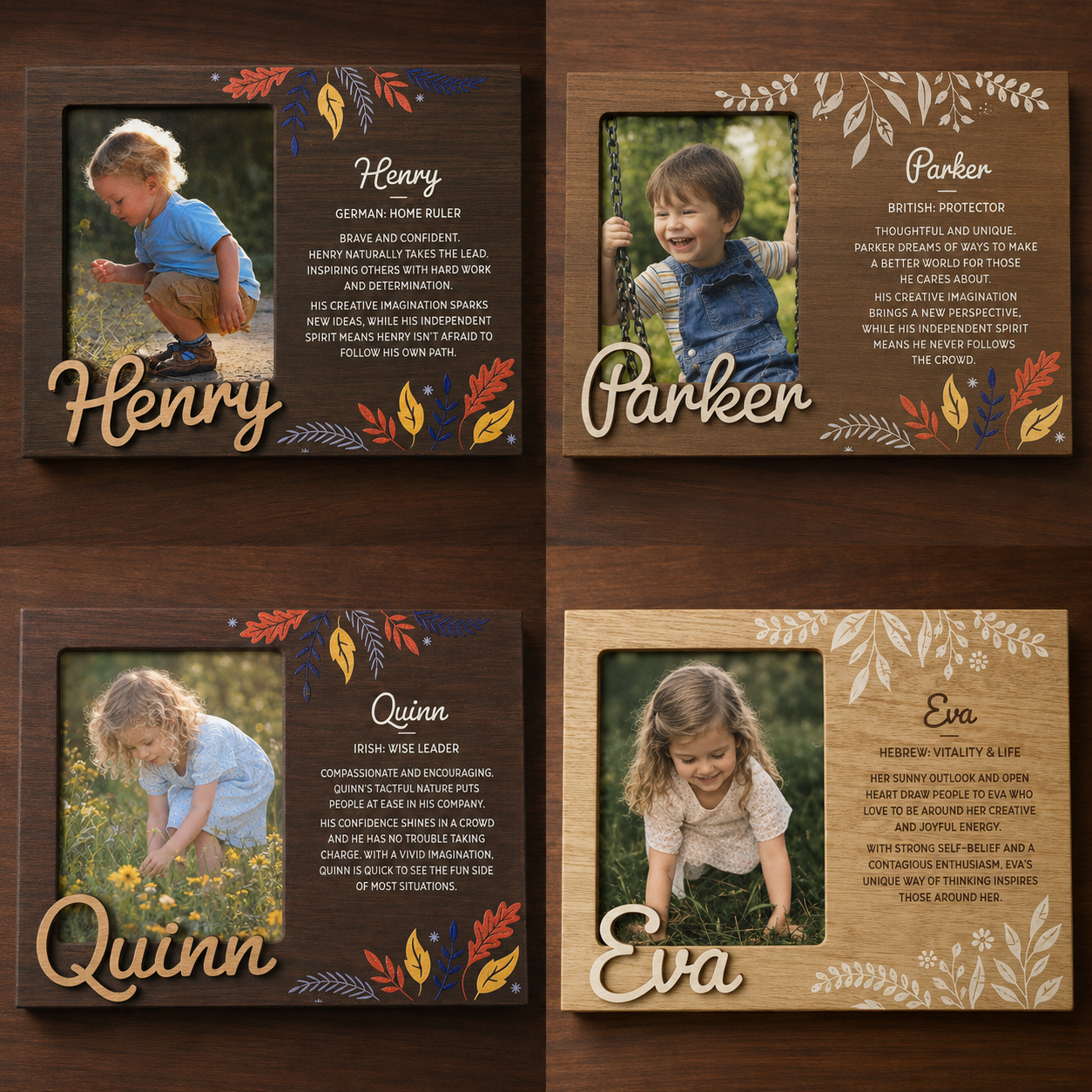 Personalized Picture Frames