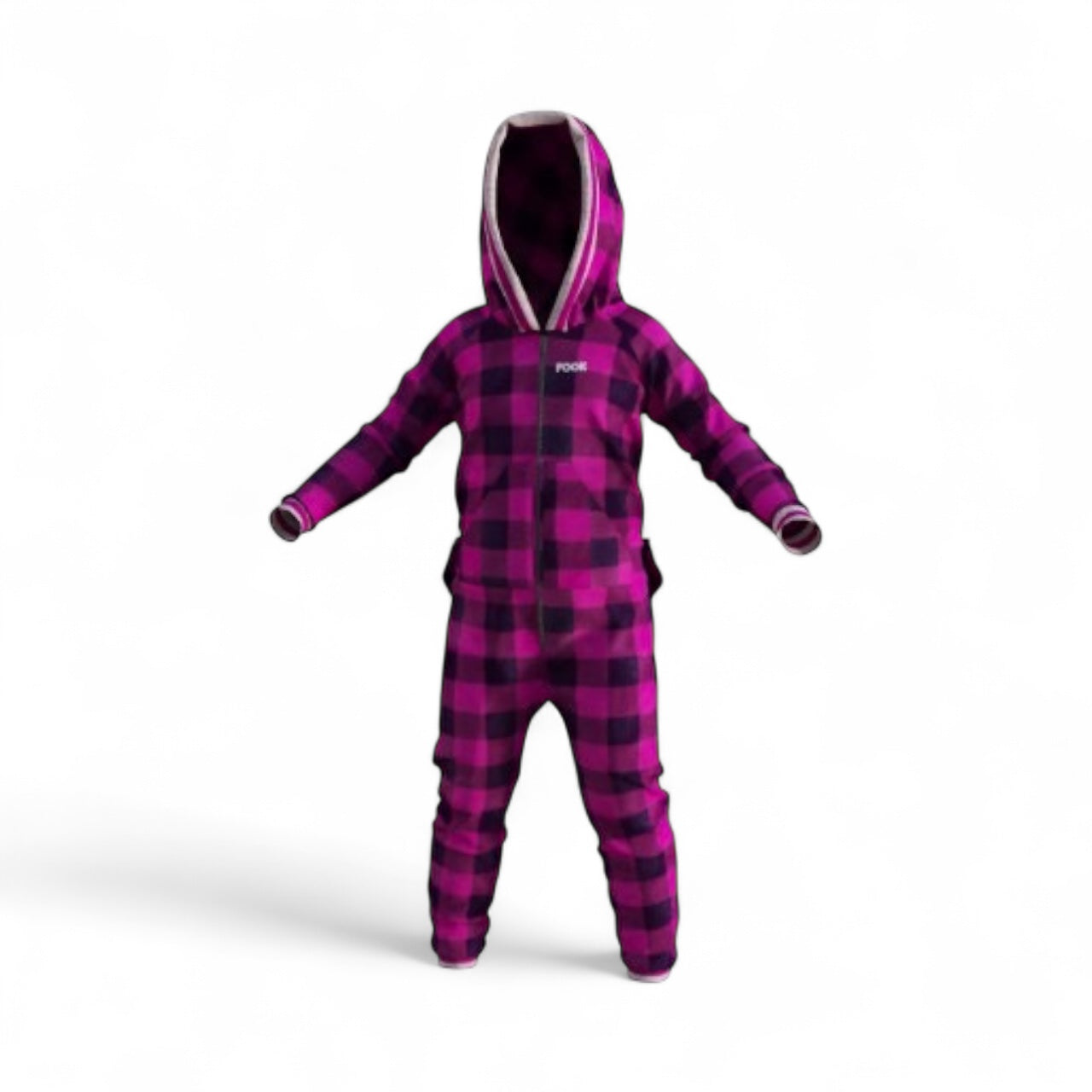 Kids & Toddler Pook Onesie Pink Black