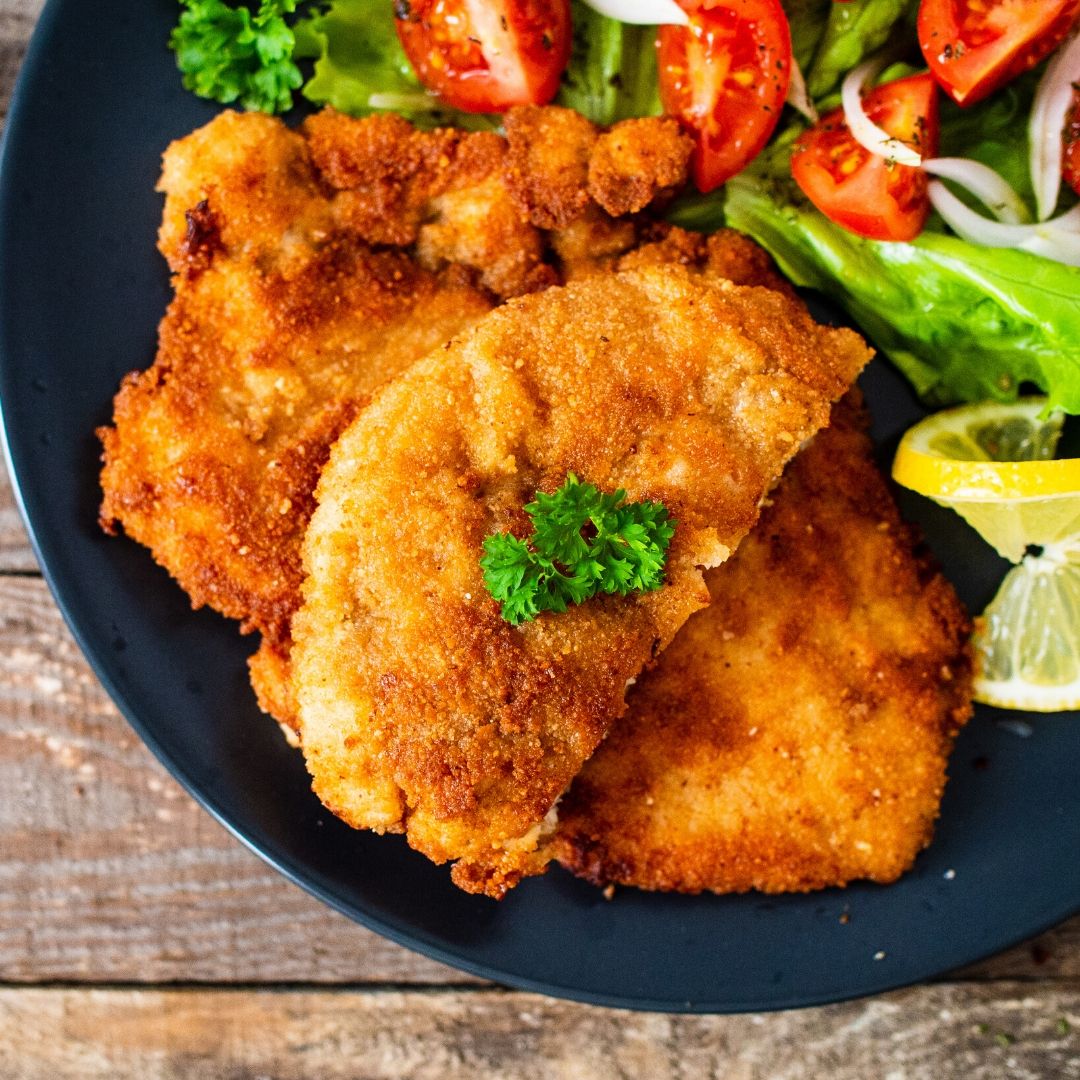 Case Breaded Pork Cutlets 10 lbs