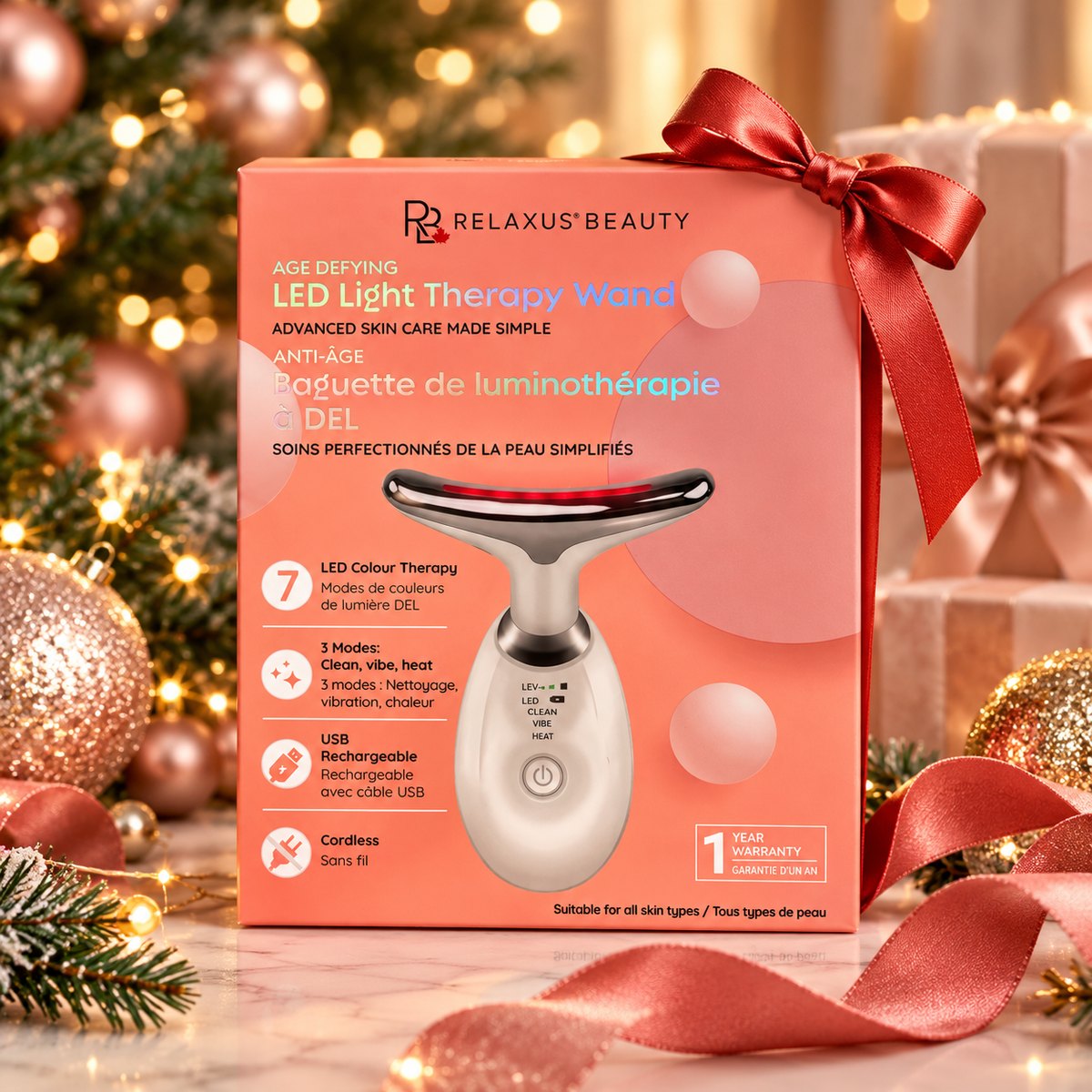 Relaxus Red Light Therapy Wand
