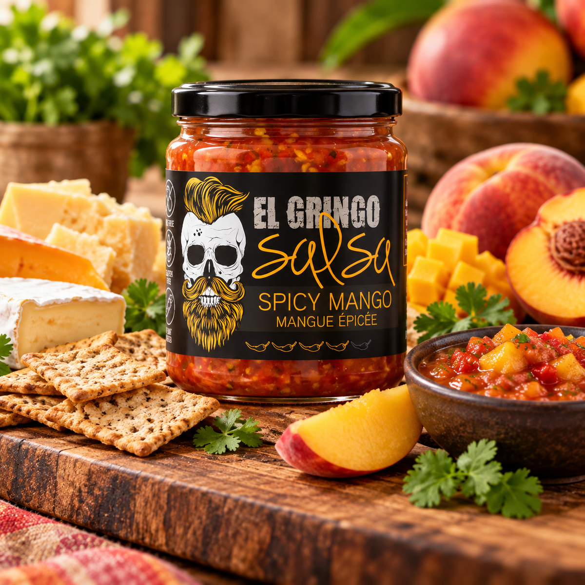 El Grincho Salsa Spicy Mango (arriving to Red Deer Wednesday)