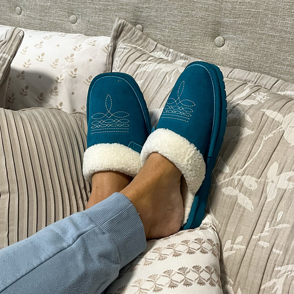 Dolly Western Cowgirl Slippers River (small)