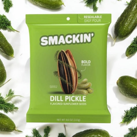 Smackin' Sunflower Seeds | Dill Pickle