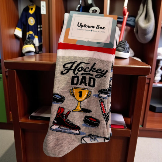Uptown Socks Hockey Dad
