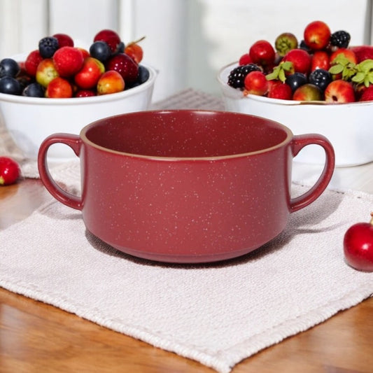 Soup Bowl Red