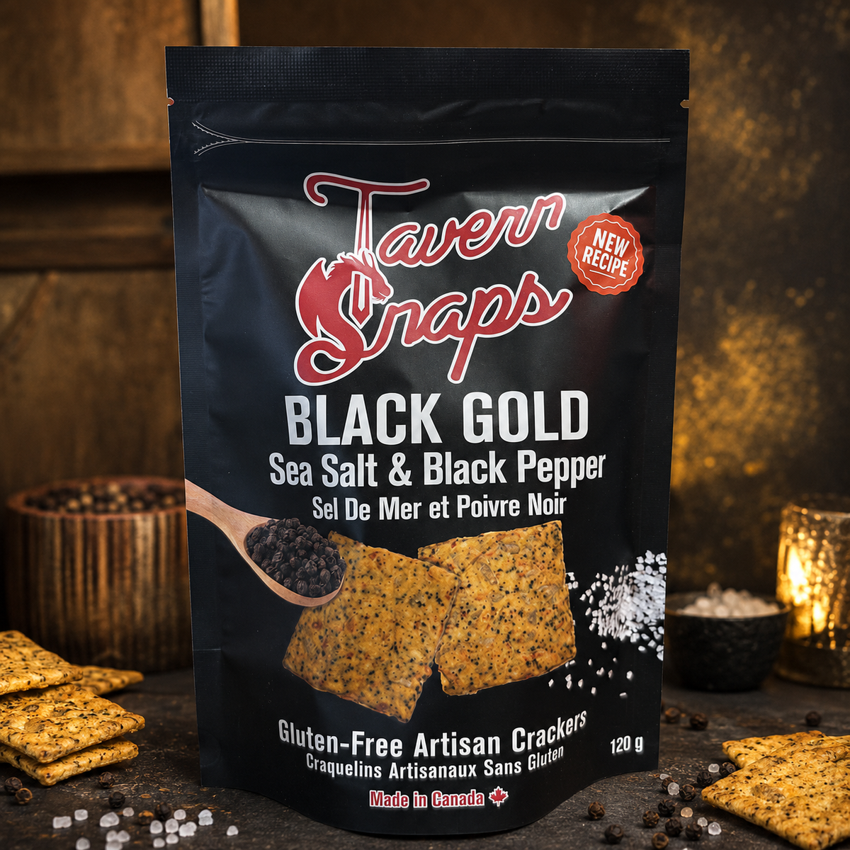 Tavern Snaps Black Gold *Gluten Free