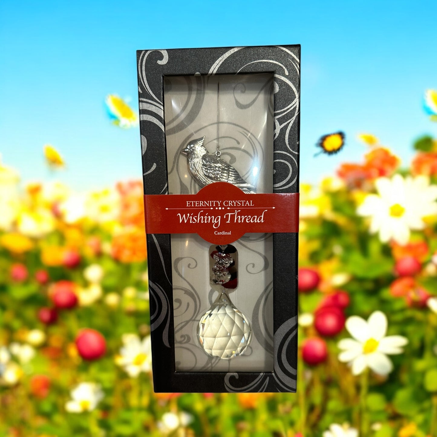 Wishing Thread Crystal Cardinal