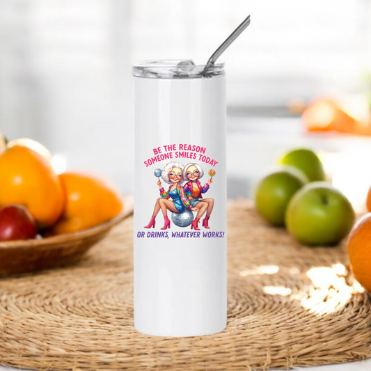 Funny Stainless Steel Tumbler Turns Out I Don't Give a Shit