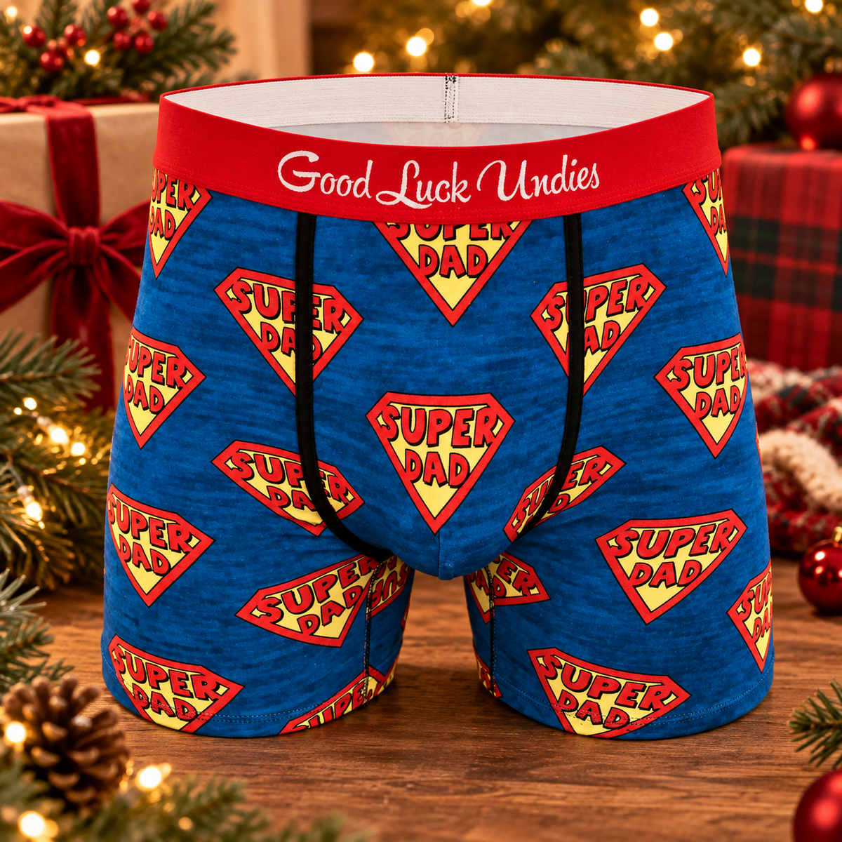 Good Luck Brand Underwear Super Dad
