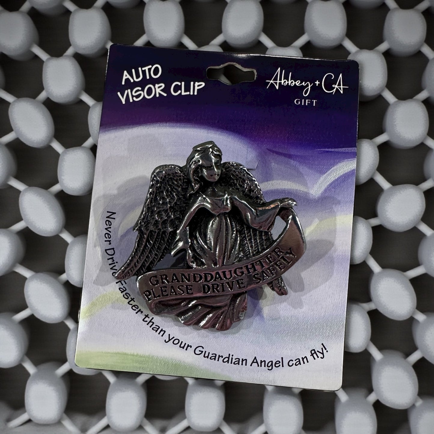 Visor Auto Clip Drive Safely Grandmother