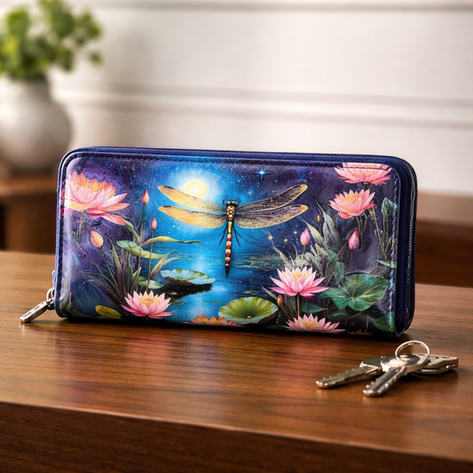 Summer Wallet Dragonfly