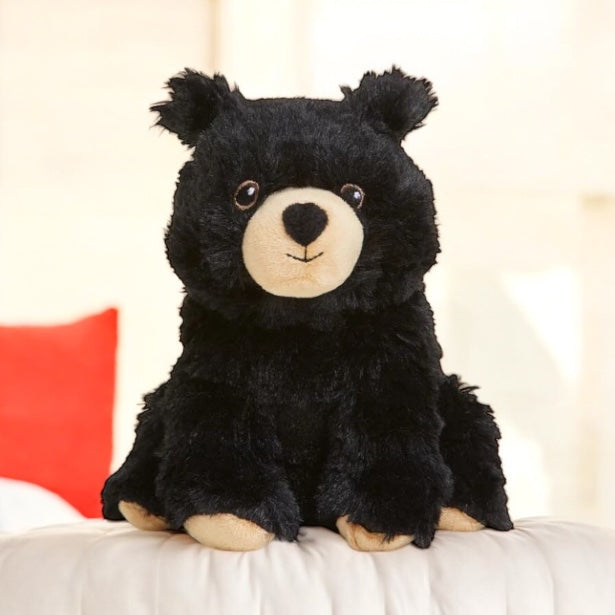 Warmies Junior Black Bear