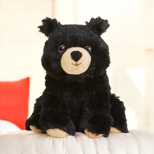 Warmies Junior Black Bear