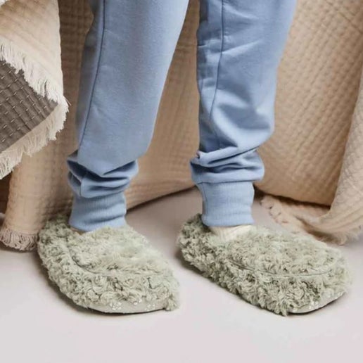 Warmies  Slippers Sage Green