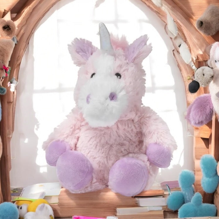 Warmies Large Pink Unicorn