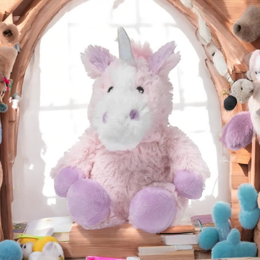 Warmies Large Pink Unicorn