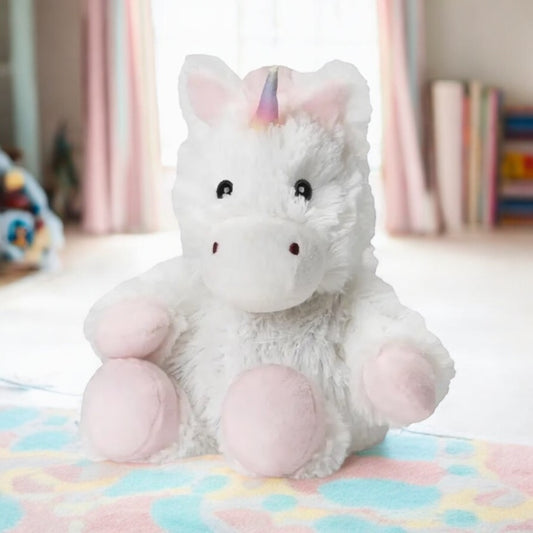 Warmies Junior White Unicorn