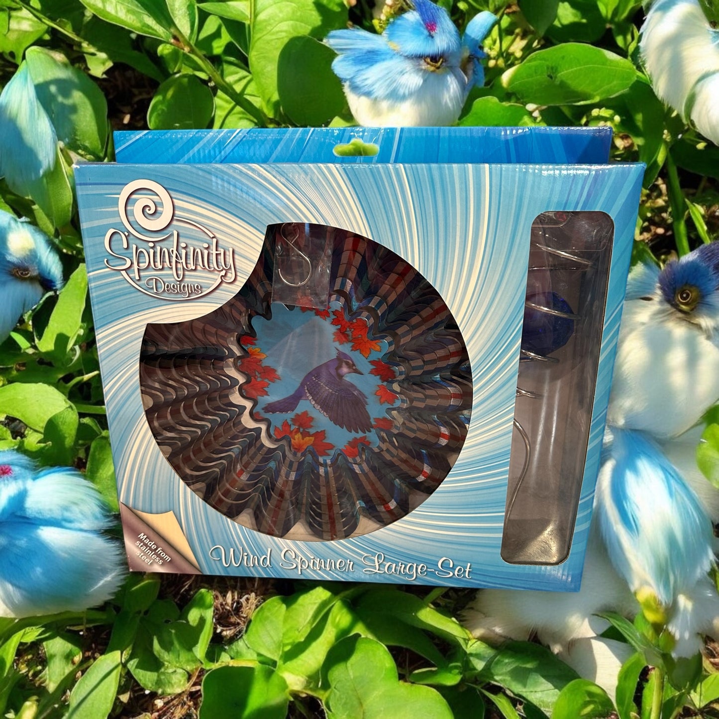Wind Spinner Bluebird