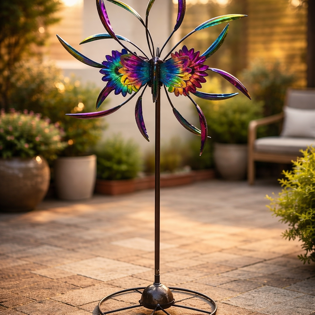 Outdoor Metal Windspinner Small