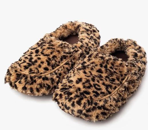 Warmies Slippers- Leopard