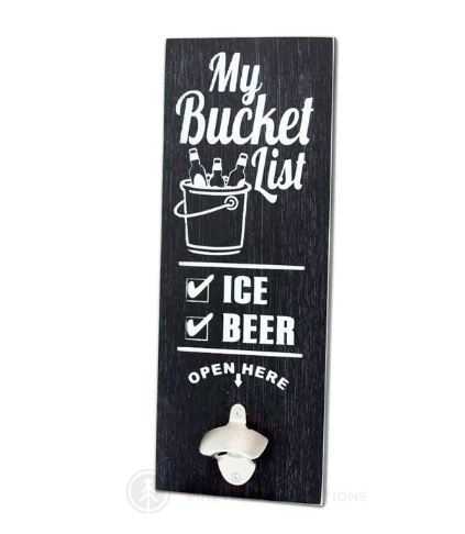 My Bucket List Beer Opener