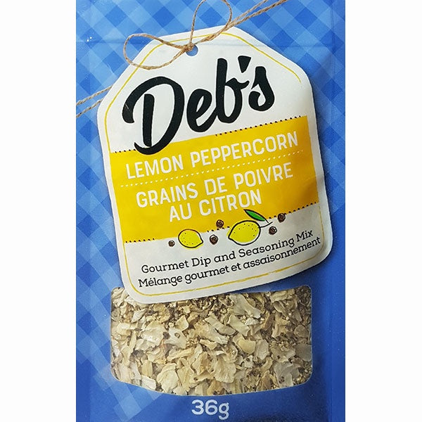 Debs Dips Lemon Peppercorn