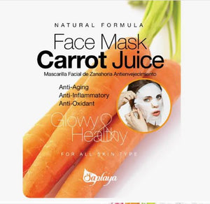 Face Mask- Carrot Juice