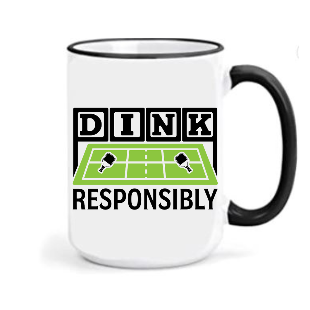 Mug 15 oz Dink Responsibly